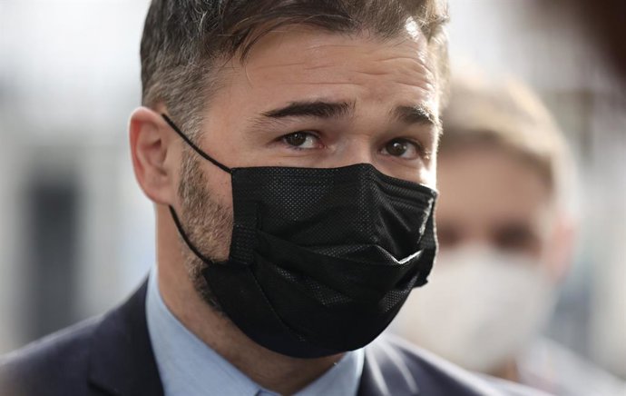 El portaveu d'ERC al Congrés,  Gabriel Rufián