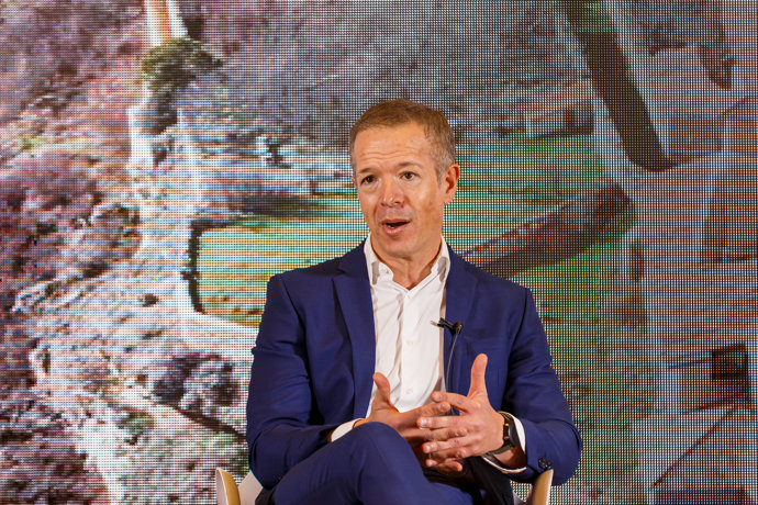 El presidente del Senado, Ander Gil