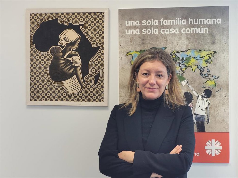 Natalia Peiro, secretaria general de Cáritas Española.