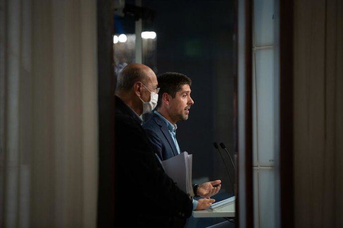 Archivo - Arxivo - El diputat d'En Comú Podem, David Cid.