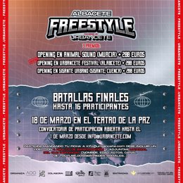 Cartel de 'Albacete Freestyle'