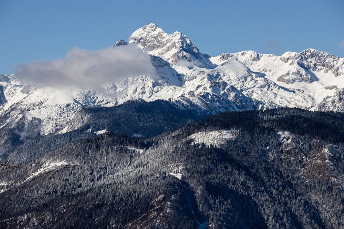 Una muntanya dels Alps