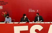 La FSA-PSOE pide a Podemos decidir si acepta el ofrecimiento del PP para negociar la fiscalidad con la derecha