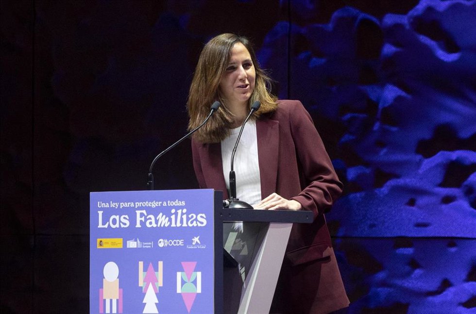 La ministra de Derechos Sociales y Agenda 2030, Ione Belarra.