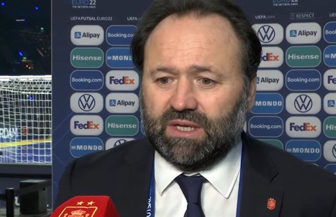 Fede Vidal, seleccionador español de fútbol sala