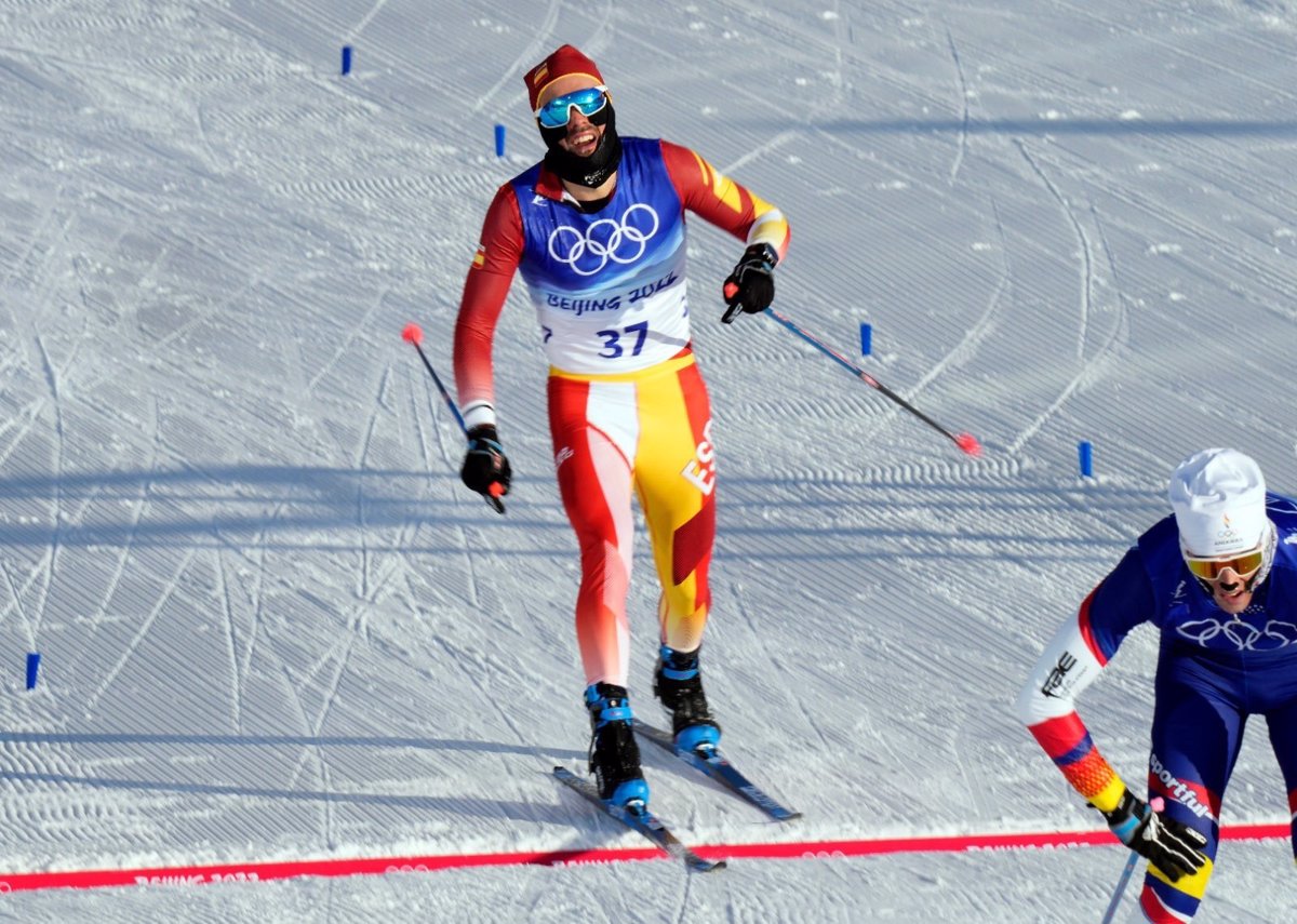 Imanol Rojo roza el ‘Top 20’ en skiathlon 15x15Km