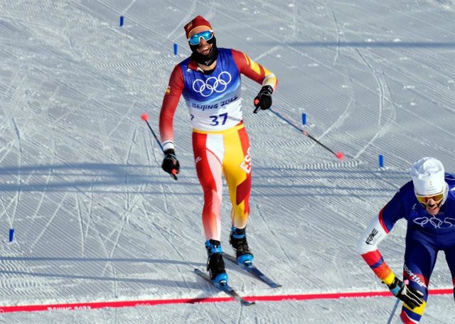 El esquiador español de fondo Imanol Rojo