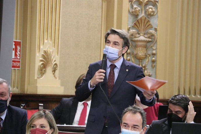 El diputado de Cs en el Parlament Marc Pérez-Ribas.