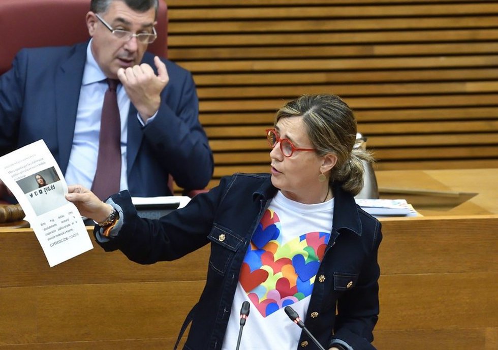 La Portavoz adjunta del GPP y Vicesecretaria de Política Social del PPCV, Elena Bastidas,