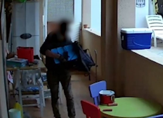 Imatge del lladre que ha ingressat a la presó per 17 presumptes robatoris en urbanitzacions de municipis de Barcelona i Tarragona