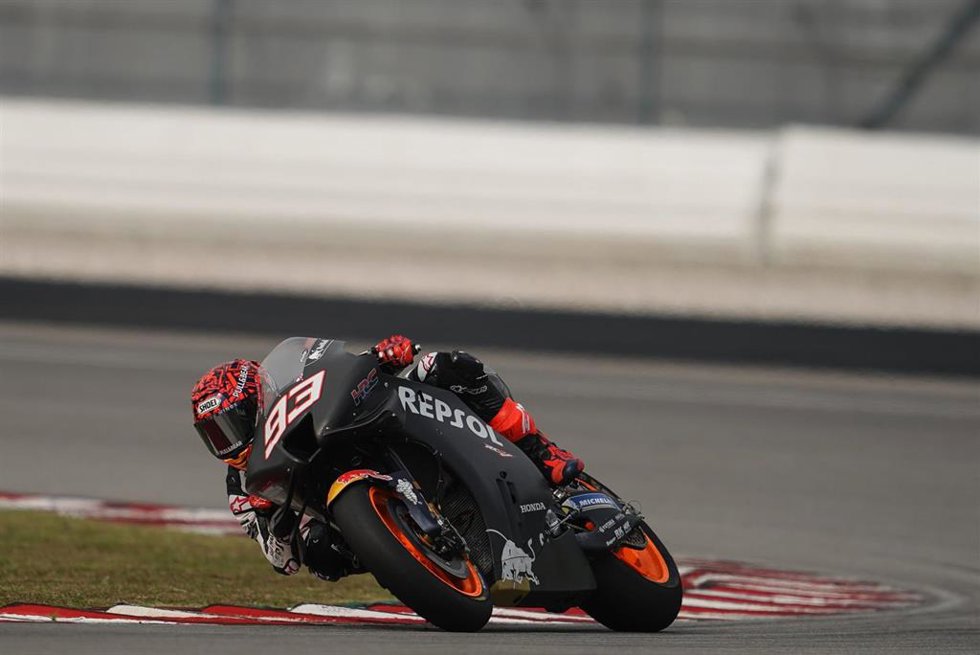 El piloto español de MotoGP Marc Márquez (Repsol Honda)