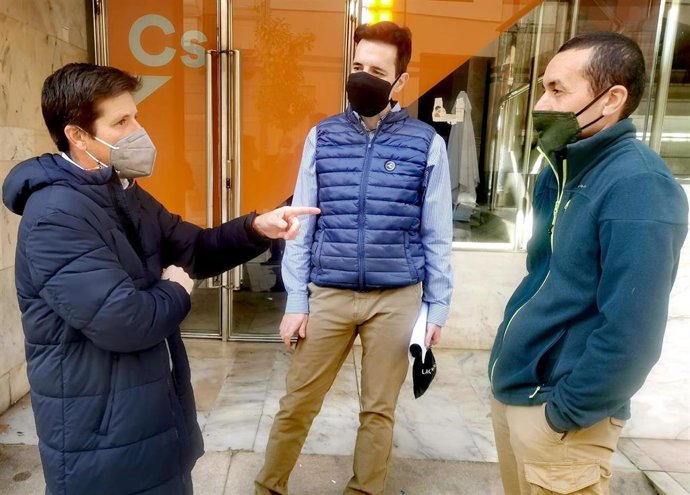 El portavoz del Grupo Municipal de Ciudadanos de Huelva, Guillermo García de Longoria.