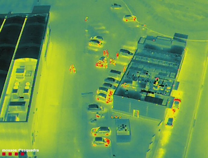 Concentració illegal de vehicles a Sant Celoni (Barcelona) aquest cap de setmana