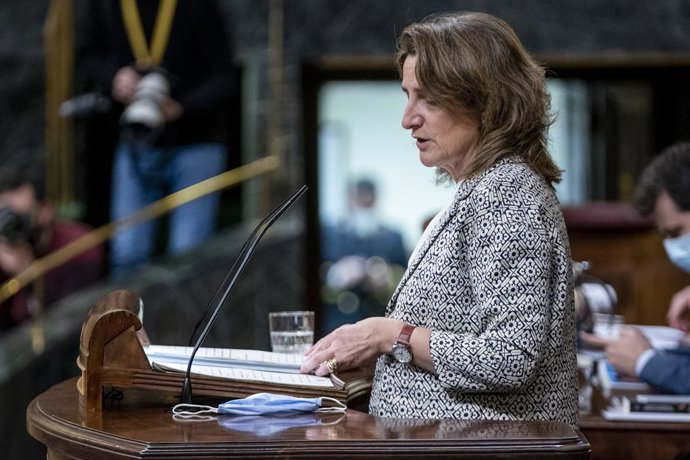 La vicepresidenta tercera i ministra per a la Transició Ecolgica i el Repte Demogrfic, Teresa Ribera.
