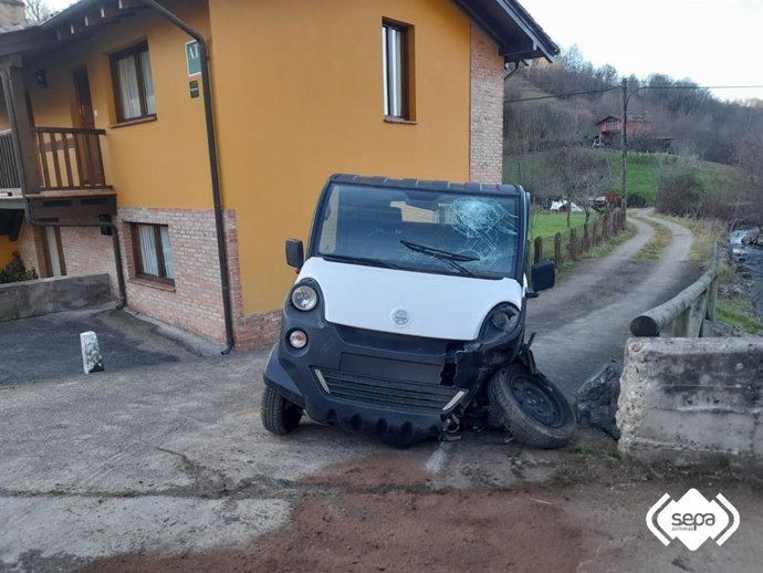 Accidente en Cangas de Onís