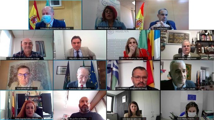 Jornada telemática de la FAMP 'Impulso a la recuperación económica desde lo local'.