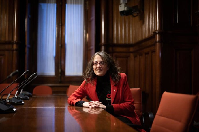 Archivo - Arxiu - La consellera d'Igualtat i Feminismes del govern, Tnia Verge