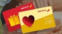 Tarjeta de Iberia por San Valentín