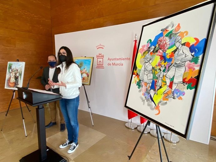 Teresa Franco, cocncejal Ayuntameinto de Murcia,: El cartel del próximo Bando de la Huerta será diseñado por primera vez en la historia por jóvenes de Murcia