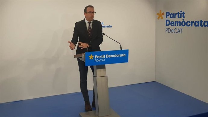 El secretario general adjunto del PDeCAT, Marc Solsona