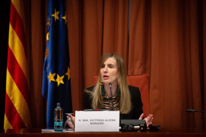 Arxiu - La consellera d'Acció Exterior i Govern Obert de la Generalitat, Victria Alsina