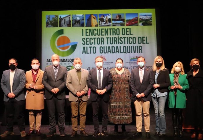 El presidente de la Diputación de Córdoba, Antonio Ruiz, en la celebración del I Encuentro Turístico del Alto Gualdalquivir.