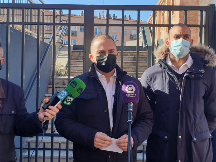 El portavoz del PP en el Ayuntamiento de Guadalajara, Jaime Carnicero