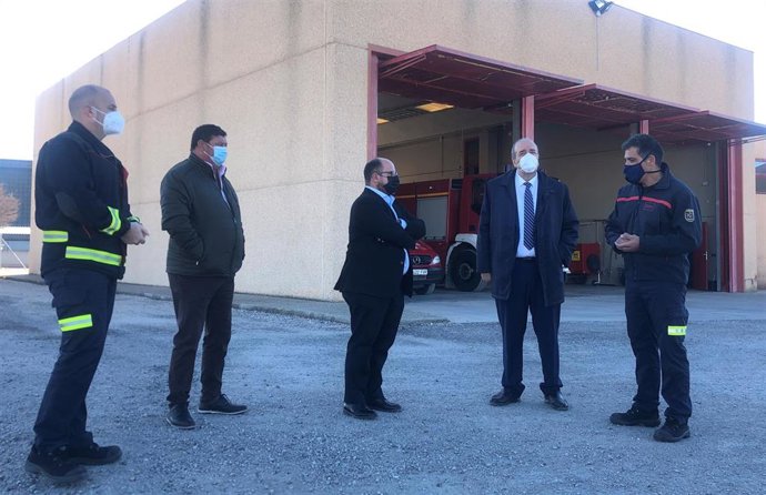 La DPT invertirá casi un millón de euros en remodelar el parque de bomberos de Calamocha.