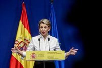 Díaz dice que no se "confunda" la propuesta fiscal de Podemos con la del Gobierno, "liderada" por Montero