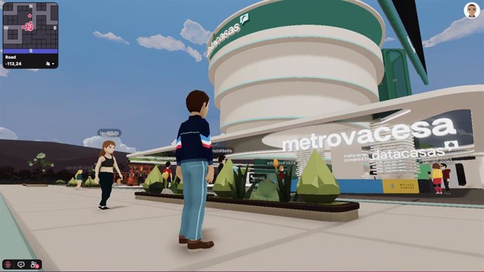 Metrovacesa y Datacasas Proptech se alían para comercializar viviendas en el metaverso.
