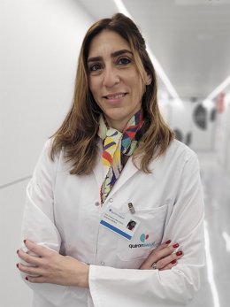 La doctora Cristina López Rivas.