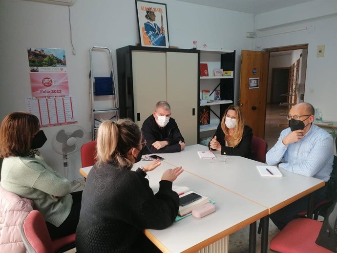 Reunión de Cs con el comité de empresa del servicio de dependencia de Baza