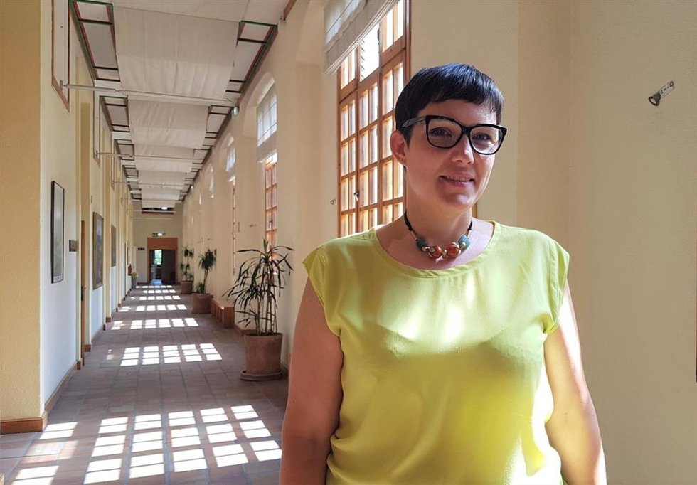Archivo - La directora general de Vivienda y Rehabilitación del Gobierno de Aragón, Verónica Villagrasa.