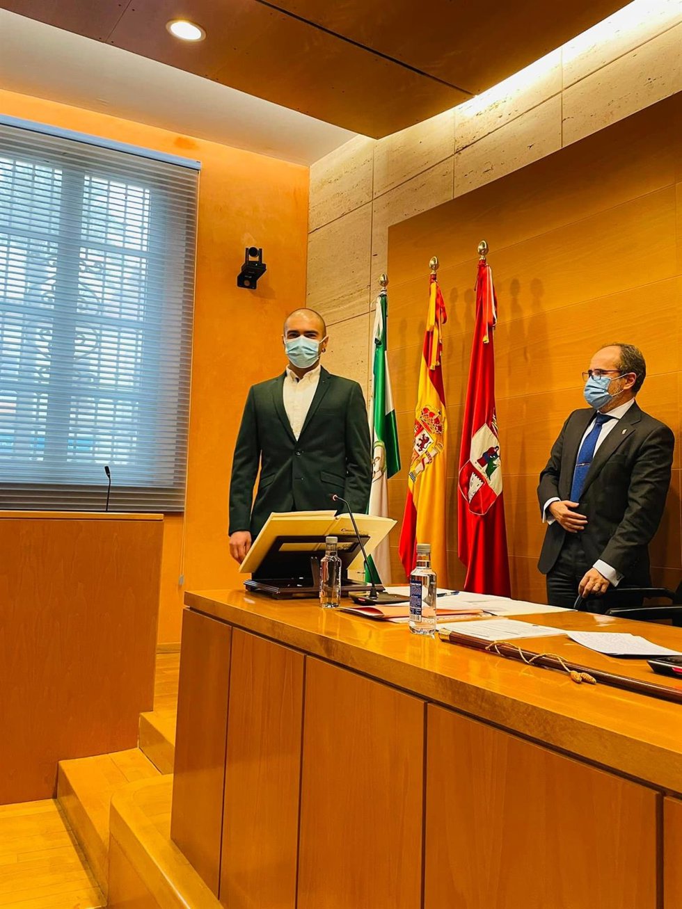 Fernando Pérez, nuevo concejal en el Ayuntamiento nazareno.