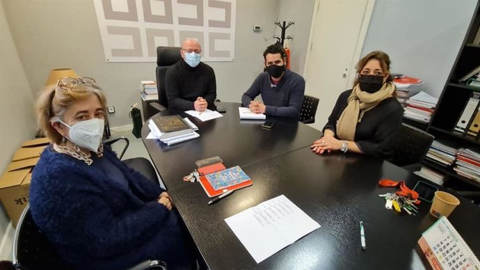 Reunión entre CCOO Baleares y Esquerra Unida.