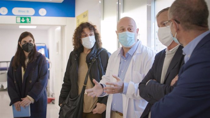 Inauguració de la nova planta de l'Hospital Dos de Maig