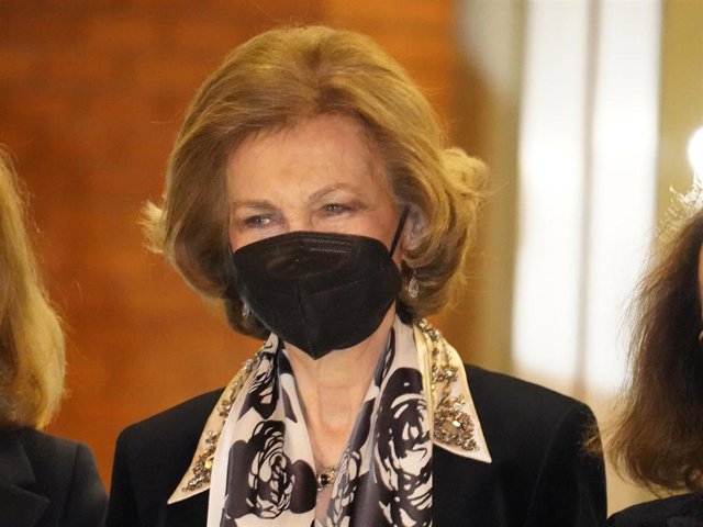 Reina Sofía en el concierto extraordinario a Beneficio de las Becas anuales de ampliación de estudios en el extranjero de Juventudes Musicales de Madrid coproducido con Ibermúsica