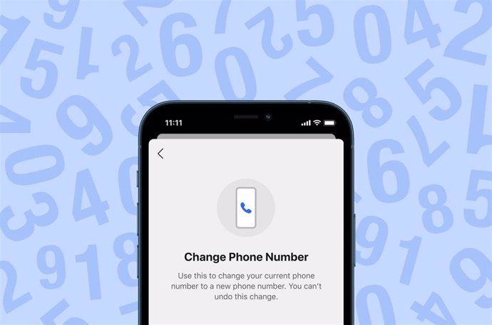 Función para cambiar el número de teléfono mantiendo el dispositivo móvil
