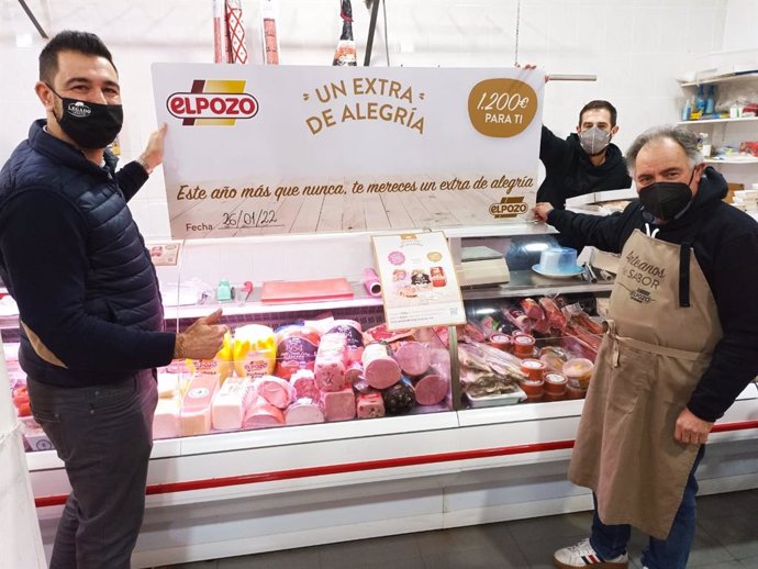 Ganadores del concurso Un Extra de Alegría, de El Pozo Alimentación