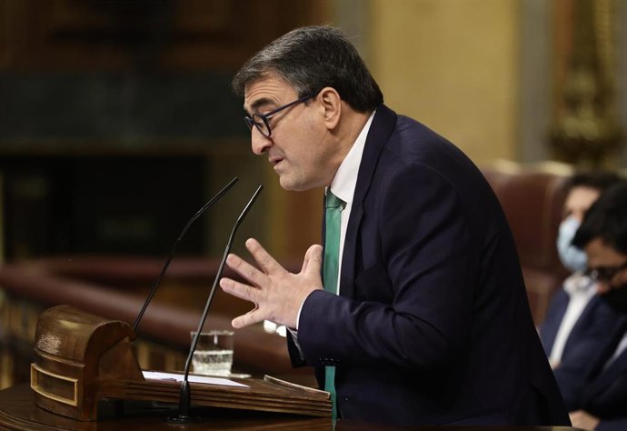 El portavoz del PNV en el Congreso de los Diputados, Aitor Esteban.