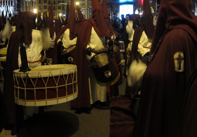 Tambores en Semana Santa