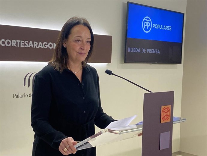 La diputada del PP Aragón Carmen Susín.