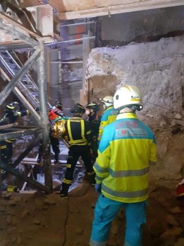 Accidente laboral en Méndez Álvaro