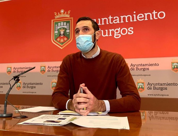 El concejal de Fomento de Burgos, Daniel Garabito.