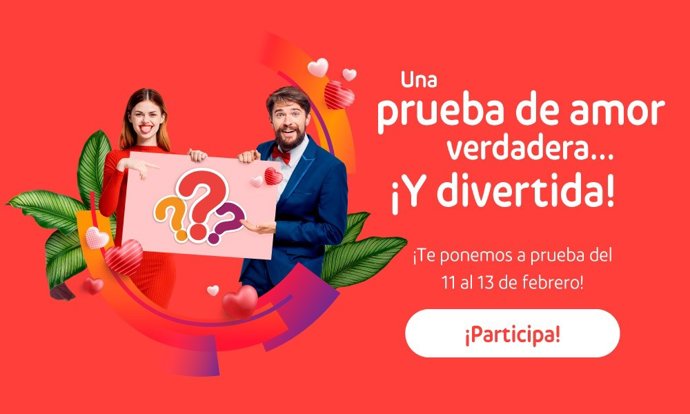 Prueba de amor para celebrar San Valentín en intu Xanadú