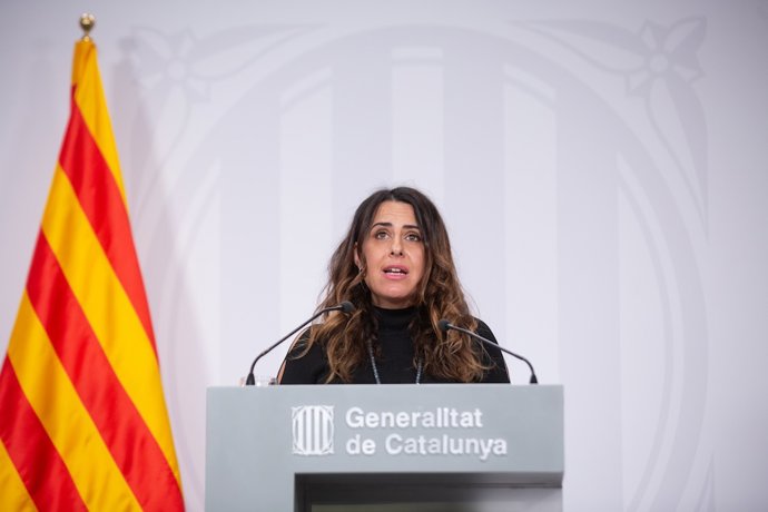 La portavoz del Govern, Patrícia Plaja.