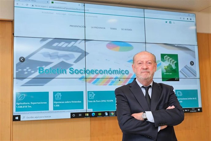 El presidente de la Diputación, Fernando Rodríguez Villalobos.