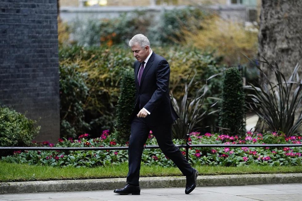 El ministro británico para Irlanda del Norte, Brandon Lewis. 