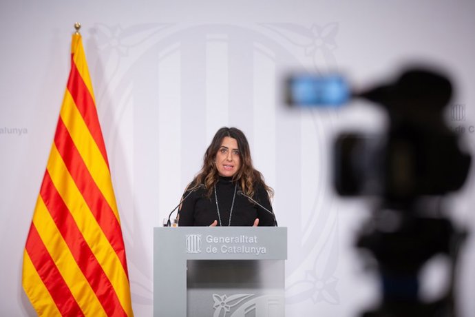 La portavoz del Govern, Patrícia Plaja.