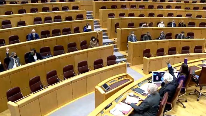 Comisión de Ciencia, Innovación y Universidades del Senado donde se ha aprobado este martes el proyecto de Ley de Convivencia Universitaria